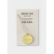 Limited Edition Prada × TRAVELER’S COMPANY Brass Tag