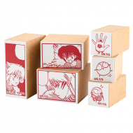Hobonichi Inuyasha Stamp Set (Characters)